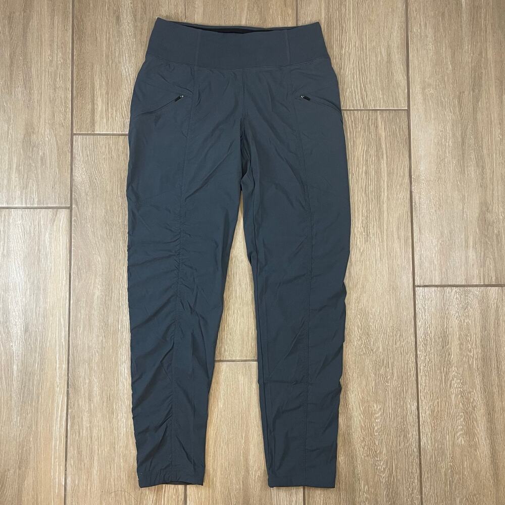 prAna Briann Pant Women’s XS Short Gray Pull On Hiking Travel Pants